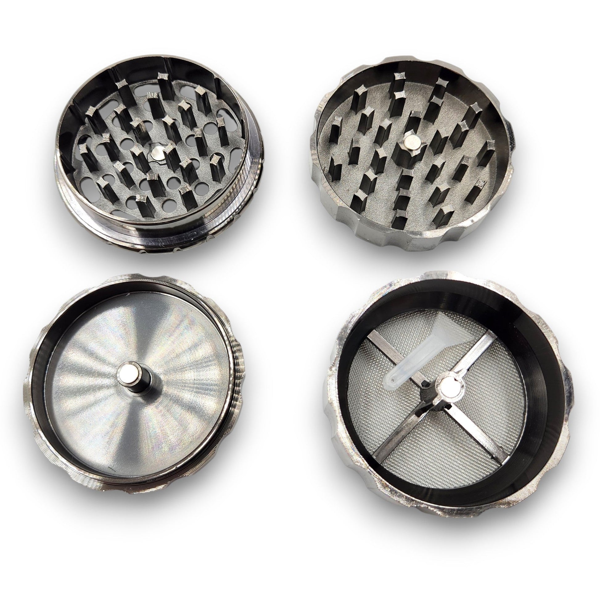 2 - 1/2" Green Monkey Javan Zinc 4 Piece Grinder