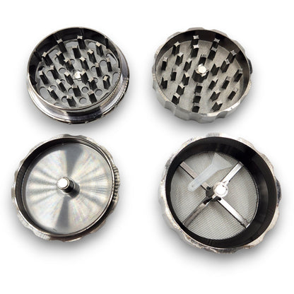 2 - 1/2" Green Monkey Javan Zinc 4 Piece Grinder