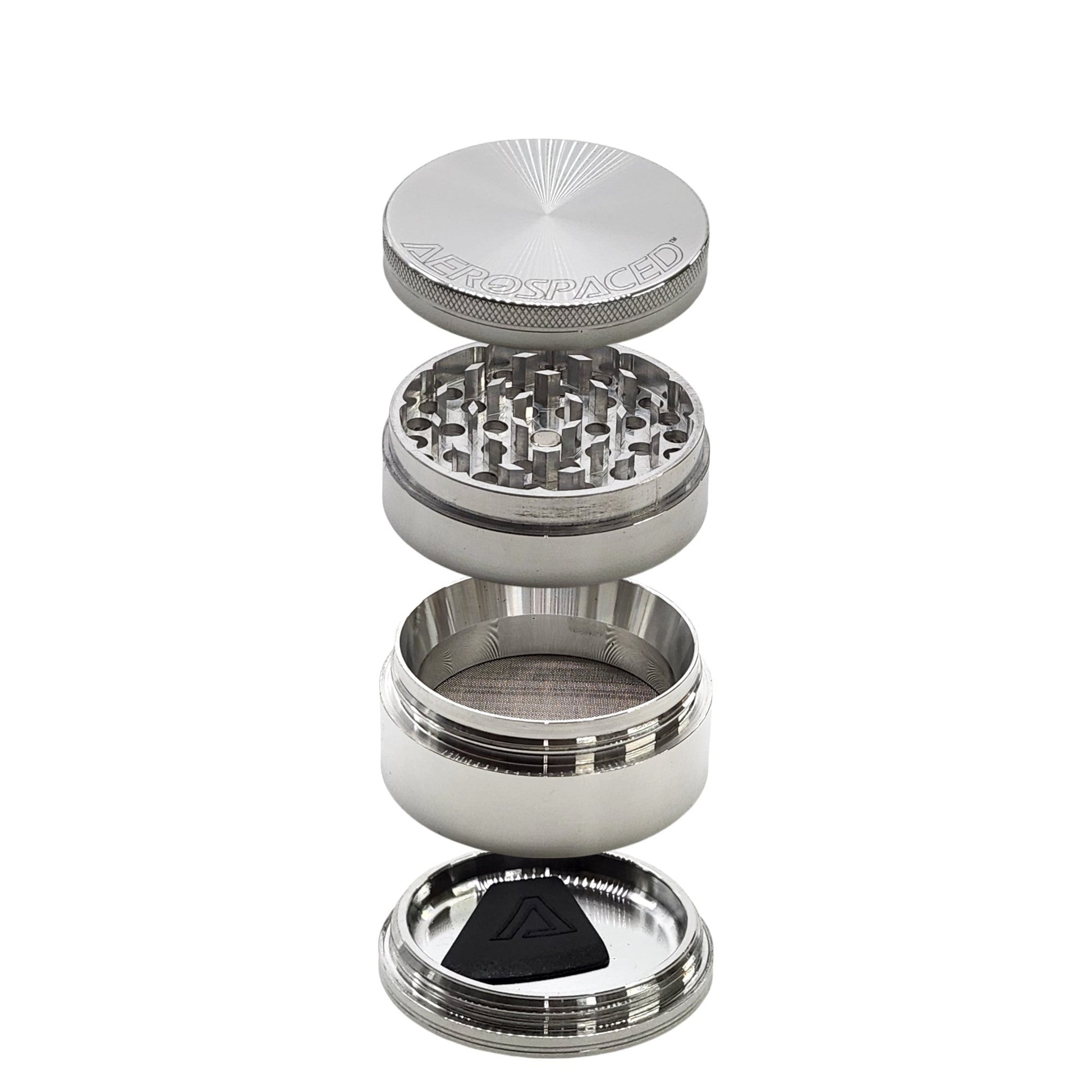 2 - 1/2" Higher Standards AEROSPACED Aluminum 4 Piece Grinder