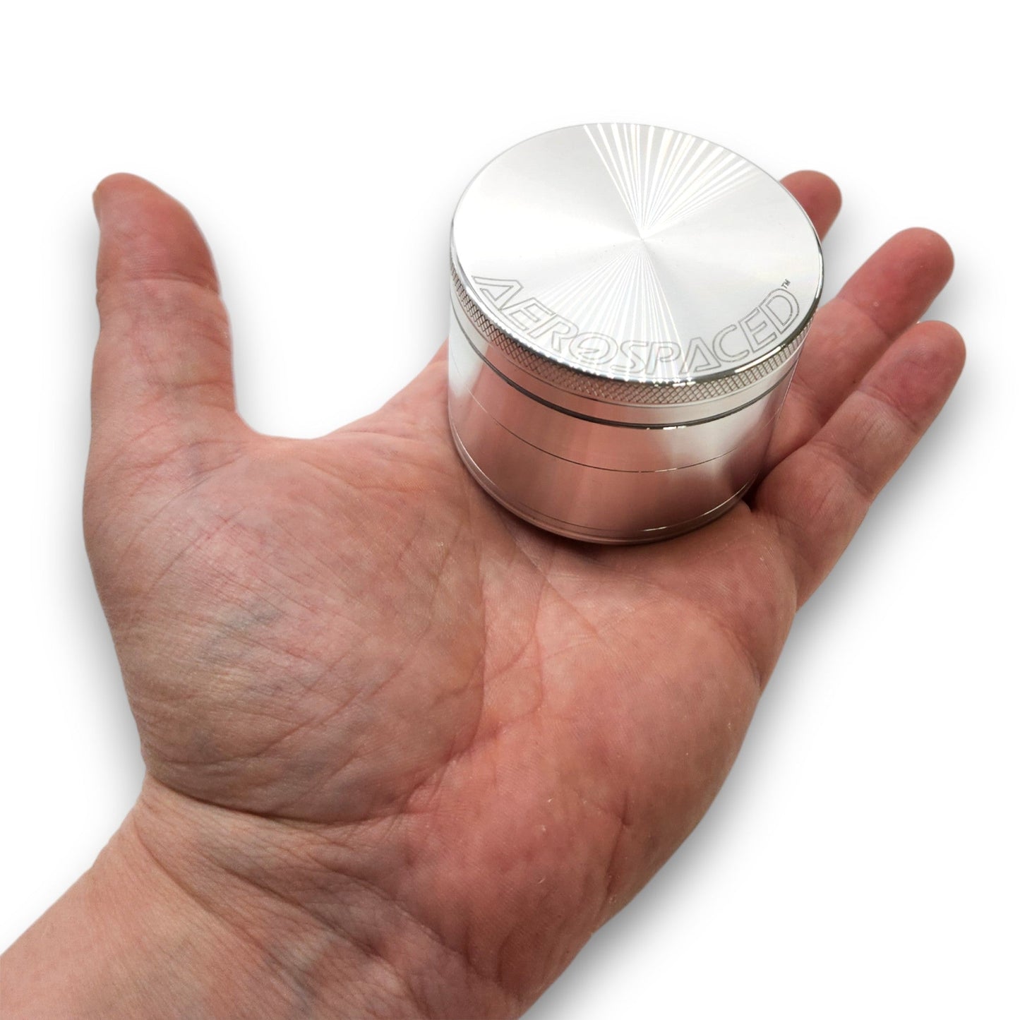 2 - 1/2" Higher Standards AEROSPACED Aluminum 4 Piece Grinder