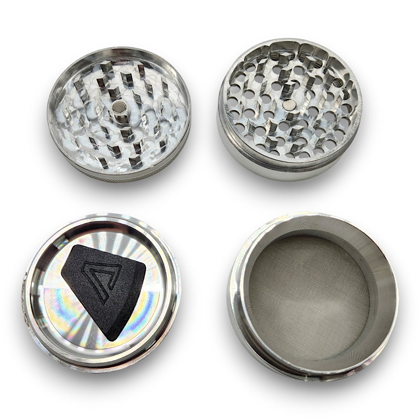 2 - 1/2" Higher Standards AEROSPACED Aluminum 4 Piece Grinder