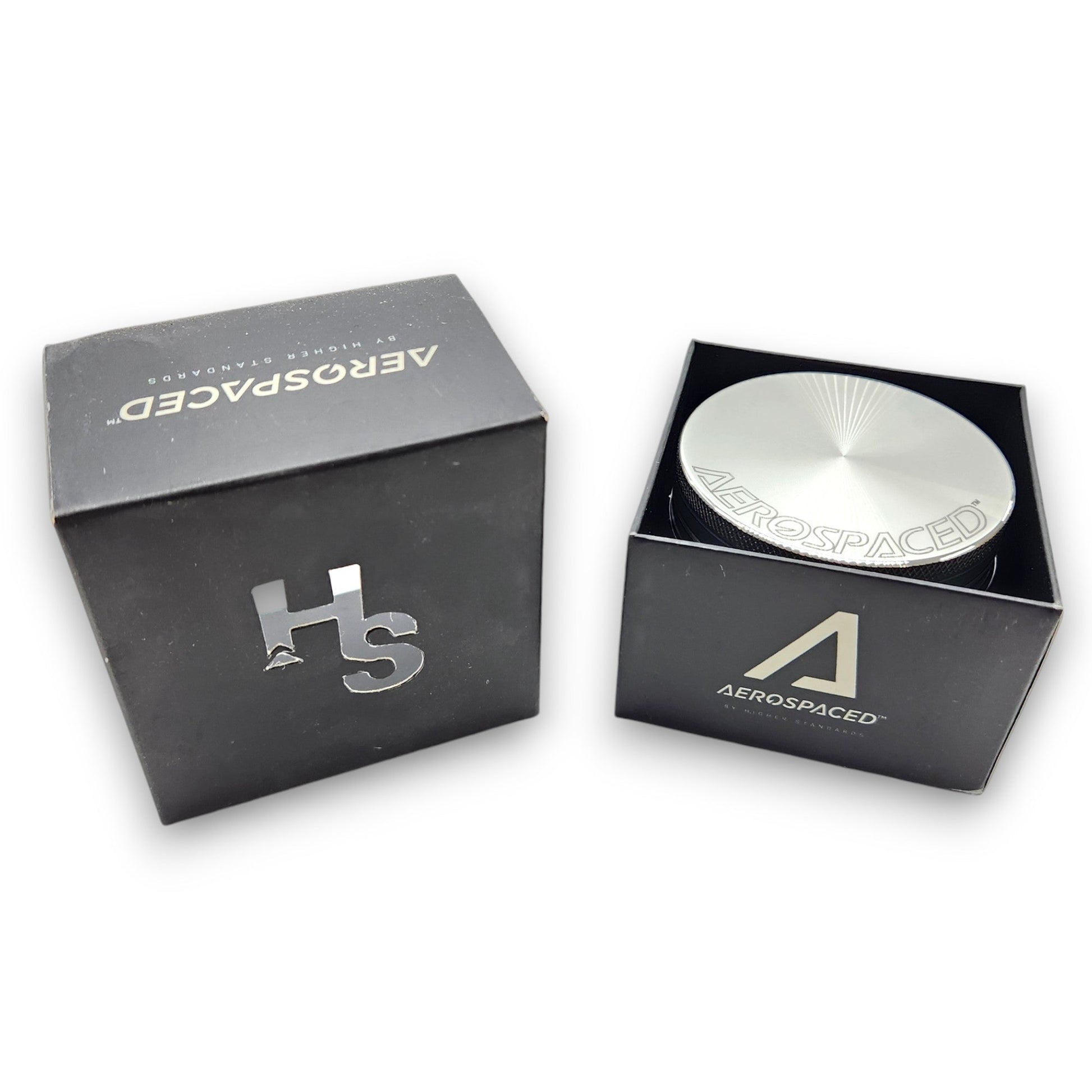 2 - 1/2" Higher Standards AEROSPACED Aluminum 4 Piece Grinder