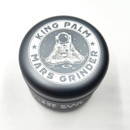 2 - 1/2" King Palm Mars Aluminum 4 Piece Grinder