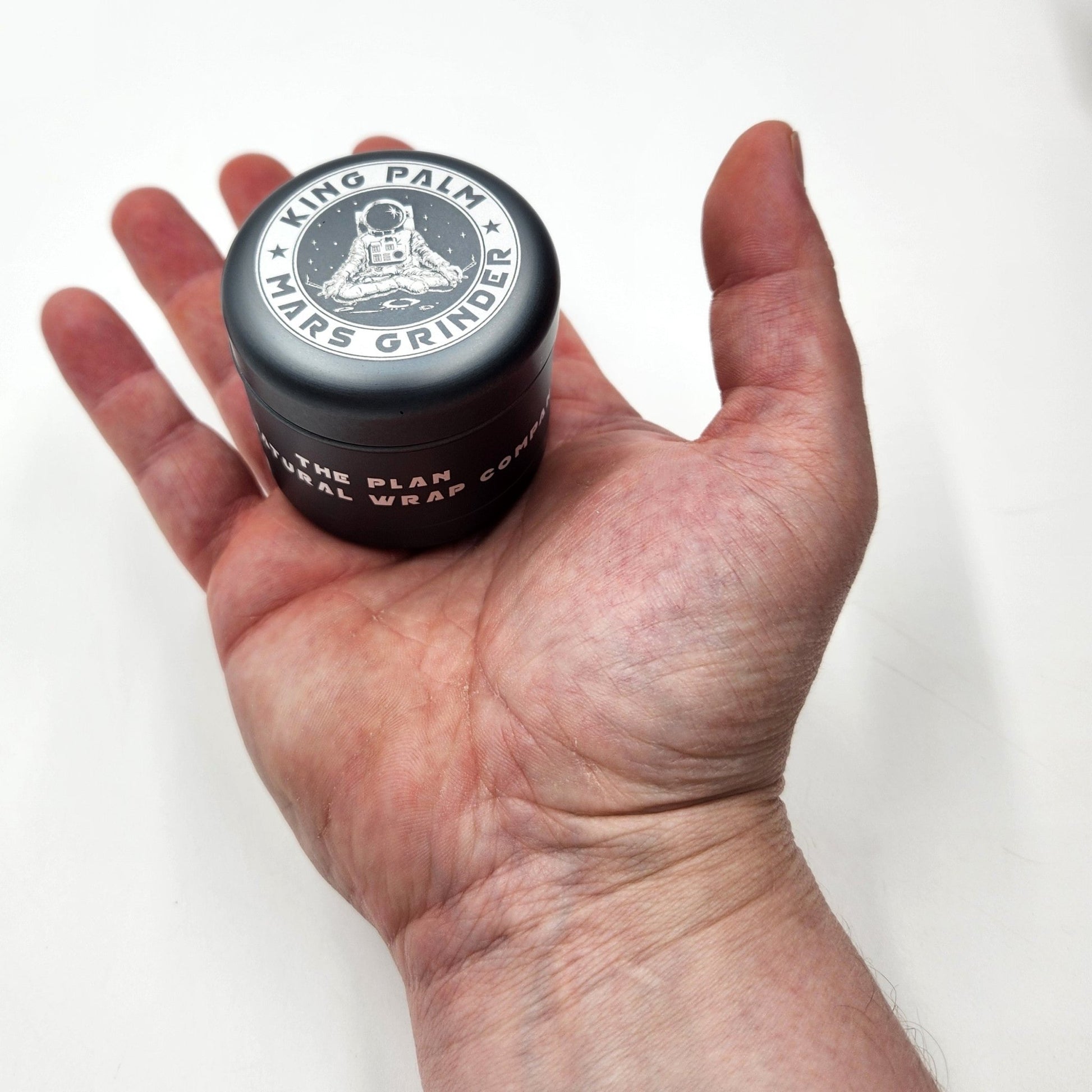 2 - 1/2" King Palm Mars Aluminum 4 Piece Grinder