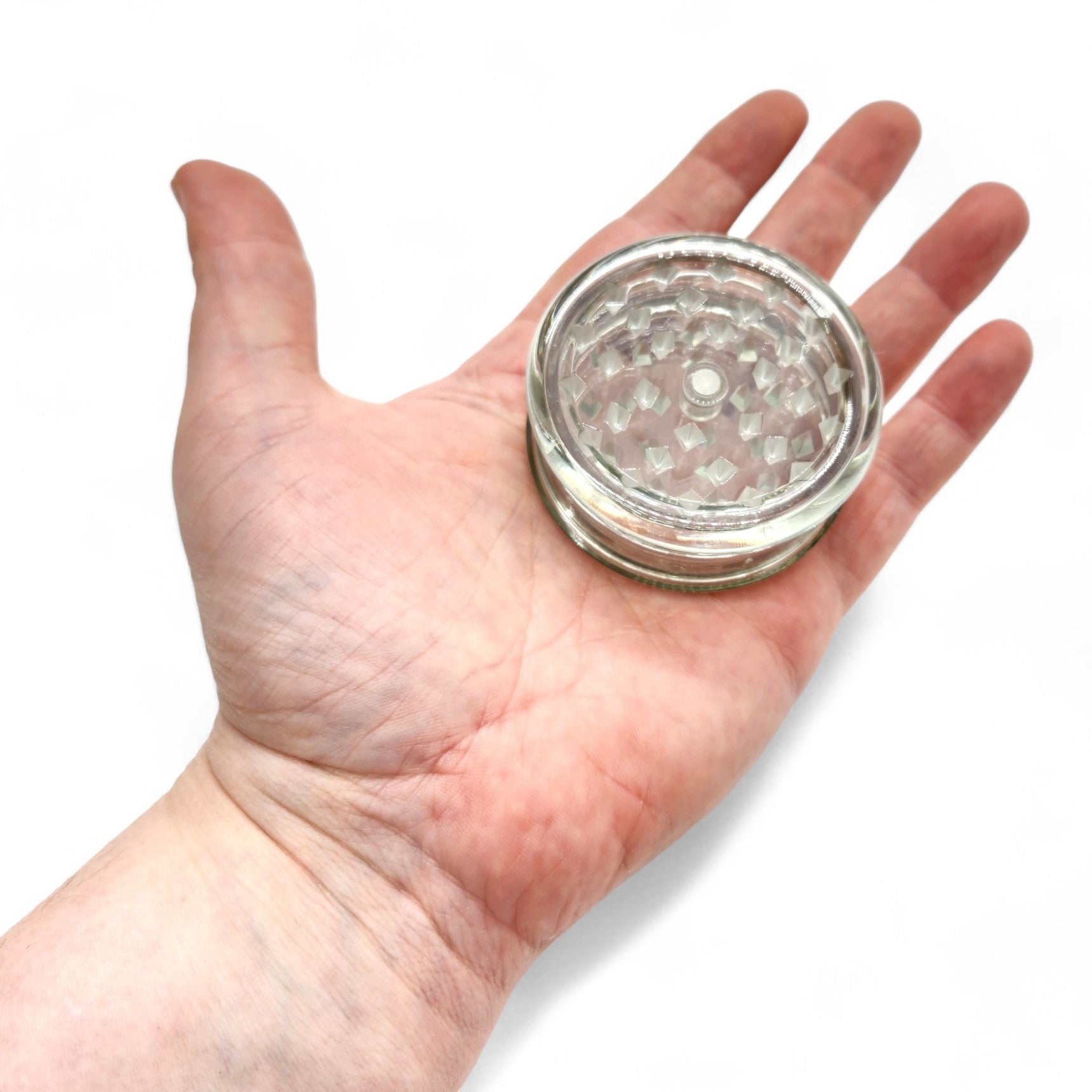 2 - 1/2" Lab420 Acrylic 2 Piece Travel Grinder