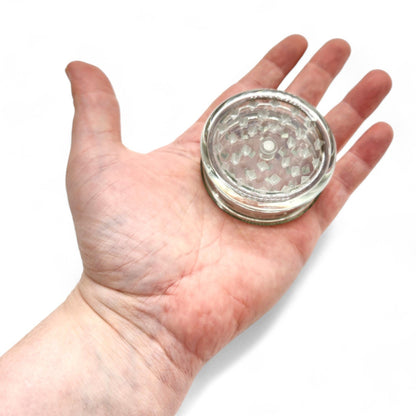 2 - 1/2" Lab420 Acrylic 2 Piece Travel Grinder