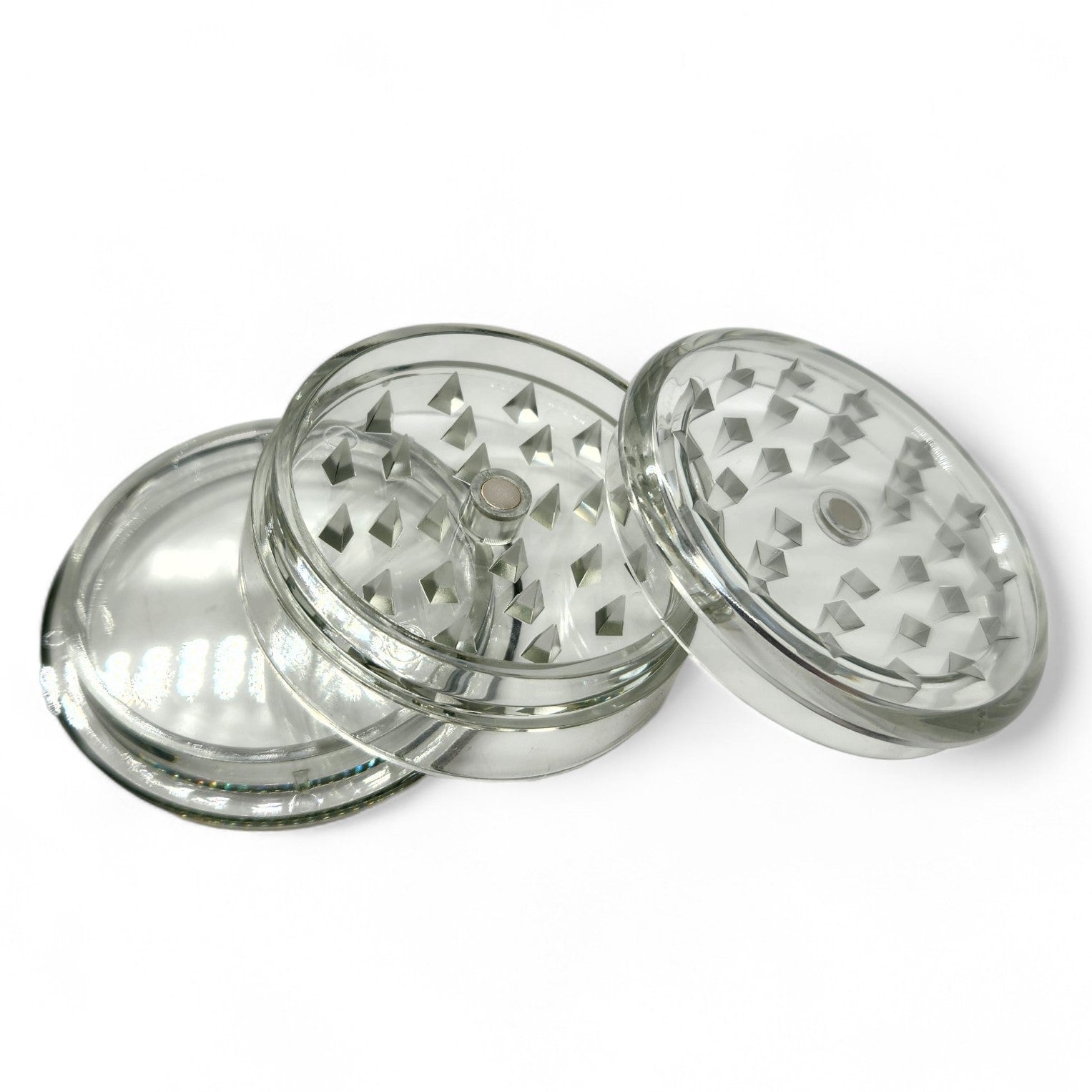 2 - 1/2" Lab420 Acrylic 2 Piece Travel Grinder