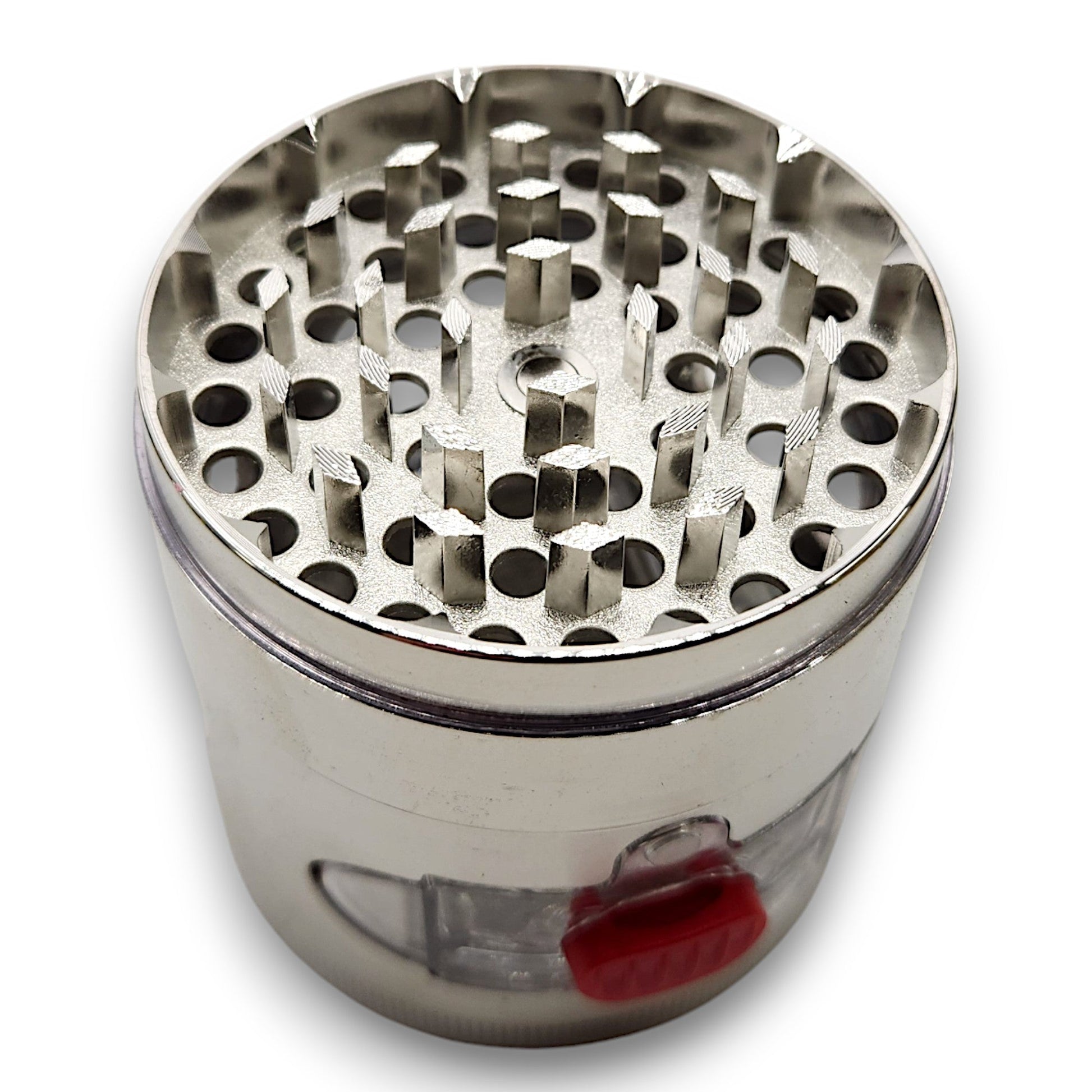 2 - 1/2" Shredder 4 Piece Grinder with Ashtray and Window