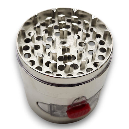 2 - 1/2" Shredder 4 Piece Grinder with Ashtray and Window