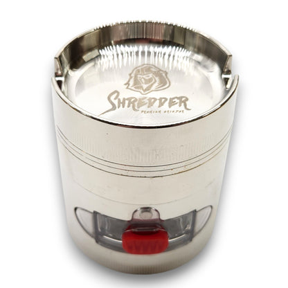 2 - 1/2" Shredder 4 Piece Grinder with Ashtray and Window