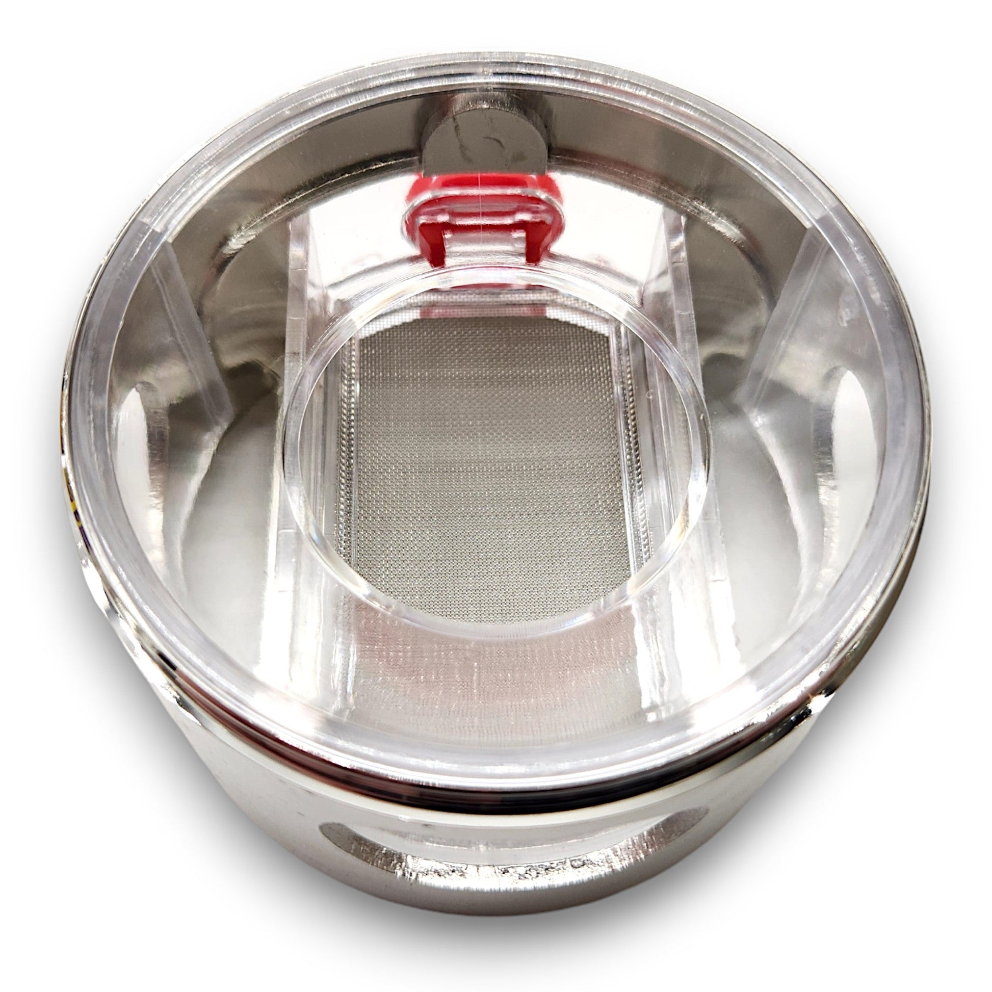 2 - 1/2" Shredder 4 Piece Grinder with Ashtray and Window