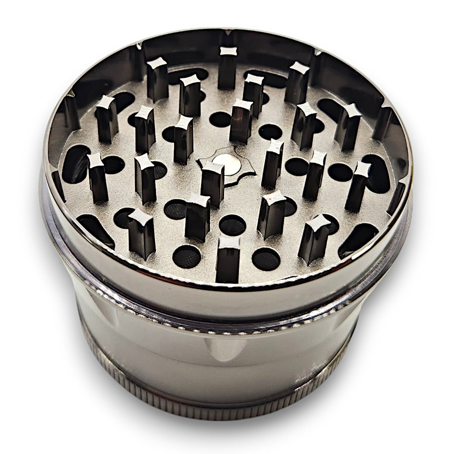 2 - 1/2" Shredder Heavy Duty Metal 4 Piece Grinder