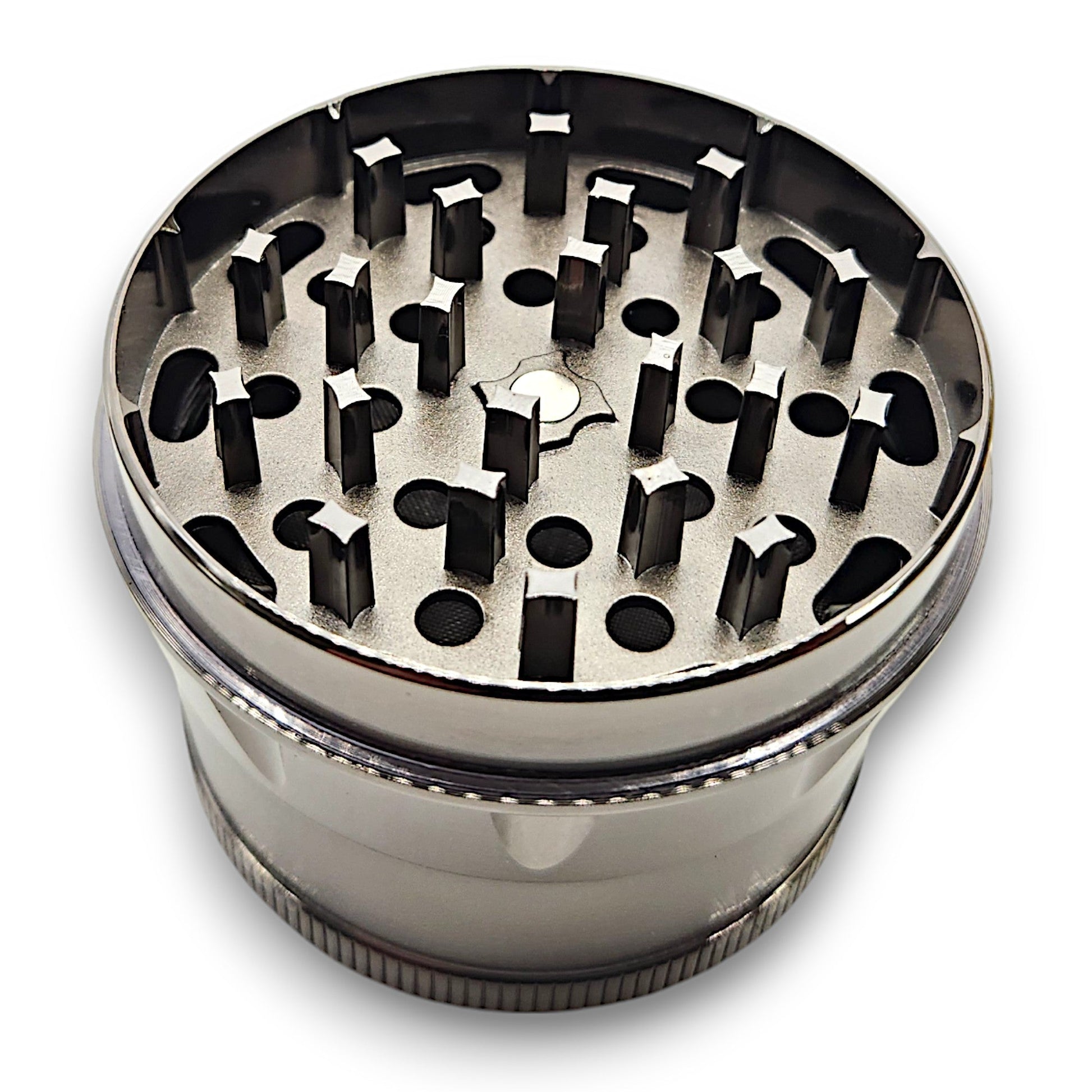 2 - 1/2" Shredder Heavy Duty Metal 4 Piece Grinder