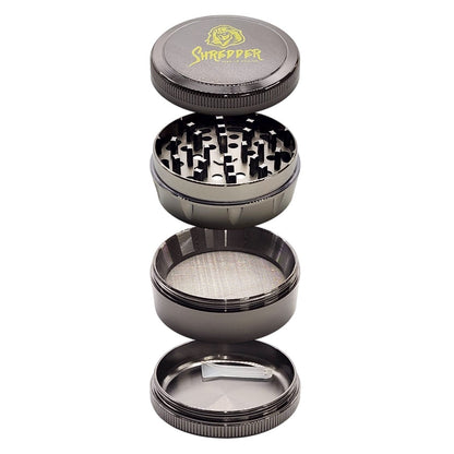 2 - 1/2" Shredder Heavy Duty Metal 4 Piece Grinder