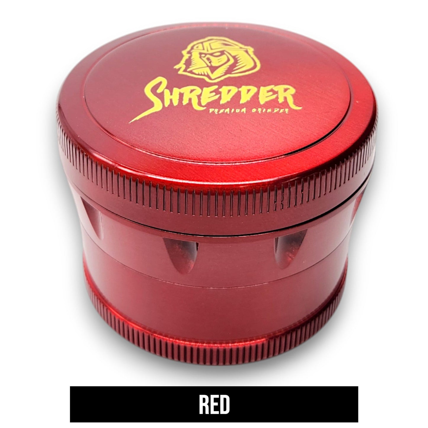 2 - 1/2" Shredder Heavy Duty Metal 4 Piece Grinder