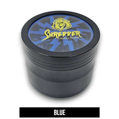 2 - 1/2" Shredder See Through Top Aluminum 4 Piece Grinder