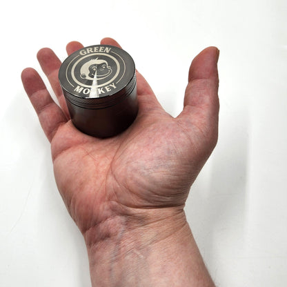 2 - 1/4" Green Monkey Capuchin Zinc 4 Piece Grinder