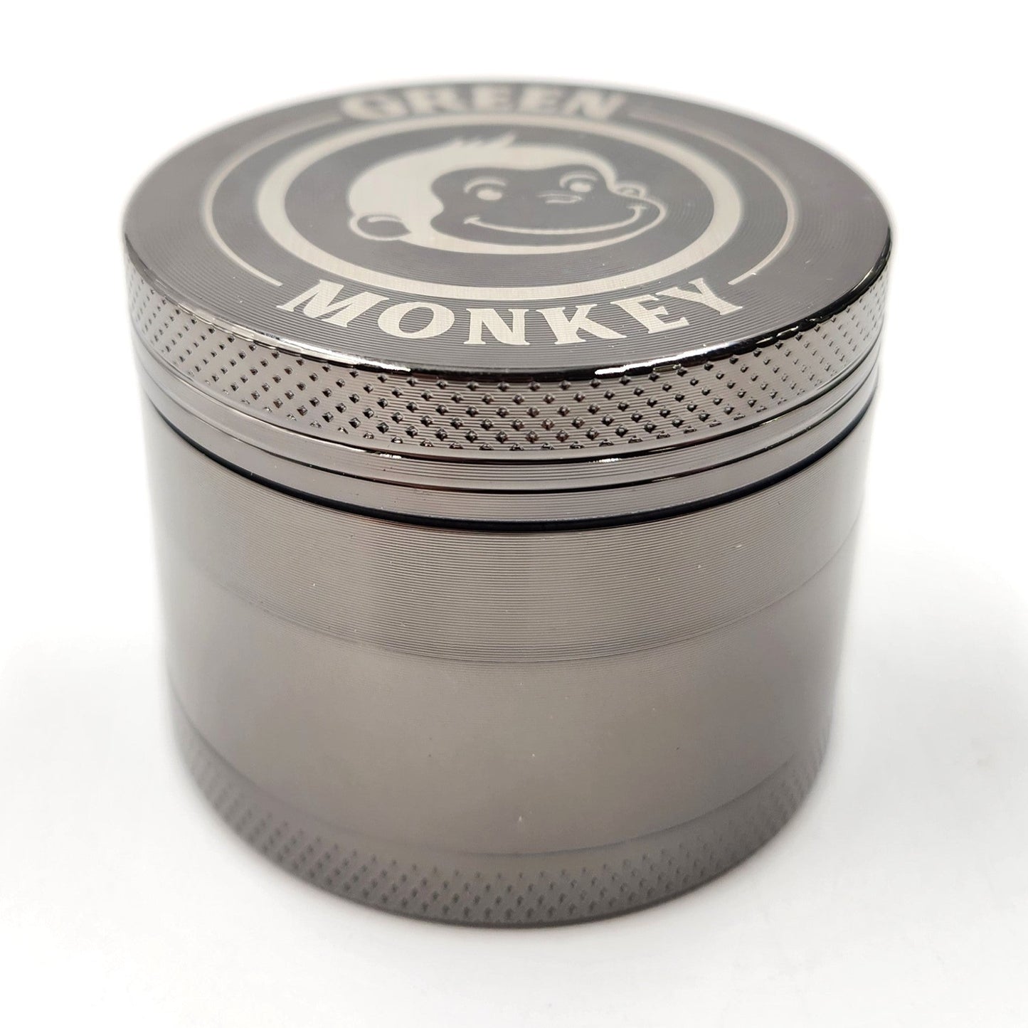 2 - 1/4" Green Monkey Capuchin Zinc 4 Piece Grinder