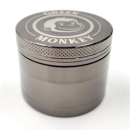 2 - 1/4" Green Monkey Capuchin Zinc 4 Piece Grinder