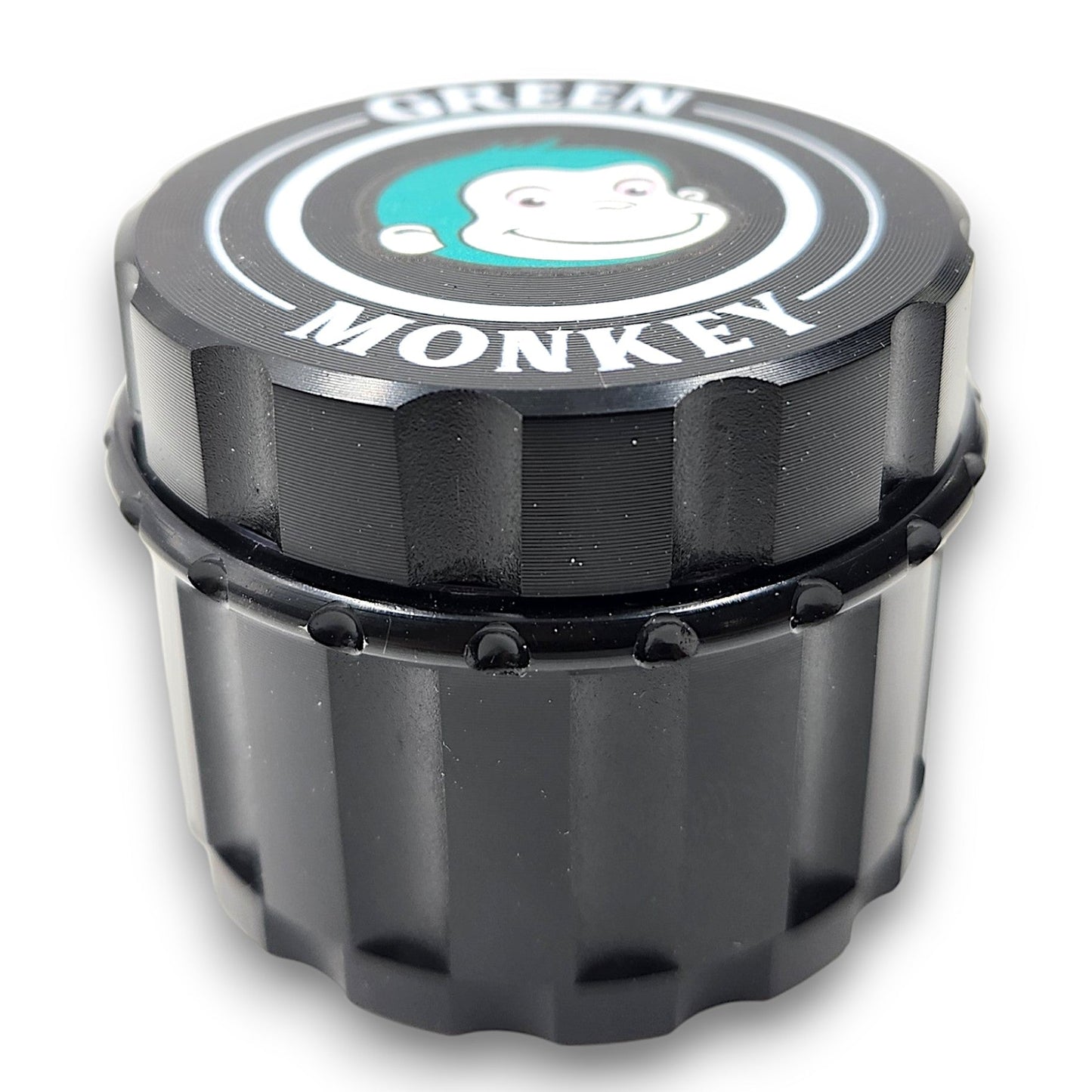 2 - 1/4" Green Monkey Javan Zinc 4 Piece Grinder