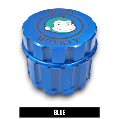 2 - 1/4" Green Monkey Javan Zinc 4 Piece Grinder