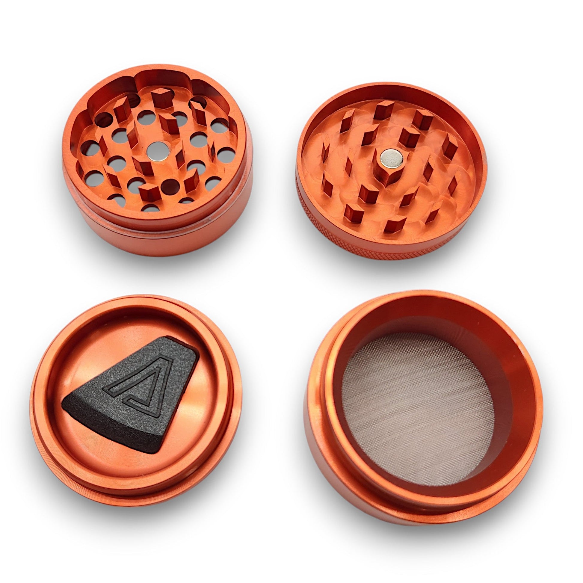 2" Higher Standards AEROSPACED Aluminum 4 Piece Grinder