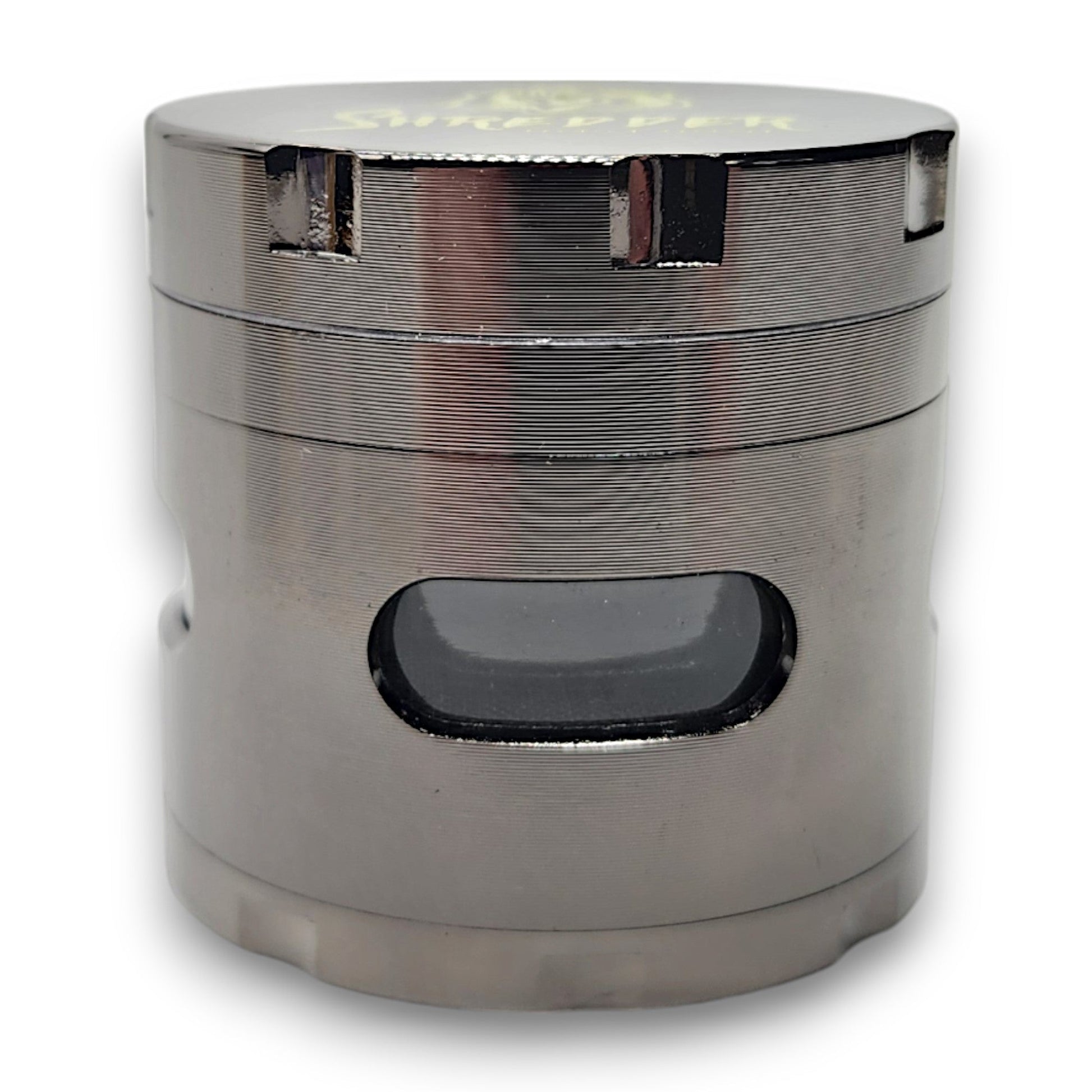2" Shredder Window Metal 4 Piece Grinder