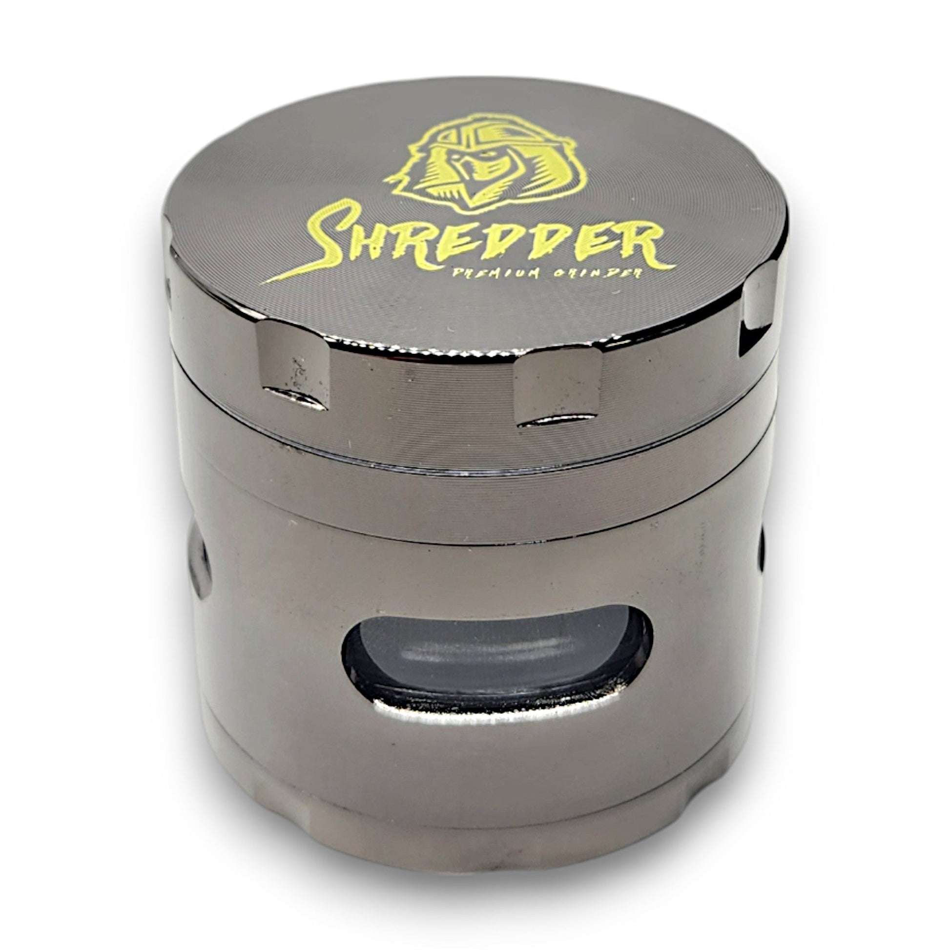 2" Shredder Window Metal 4 Piece Grinder