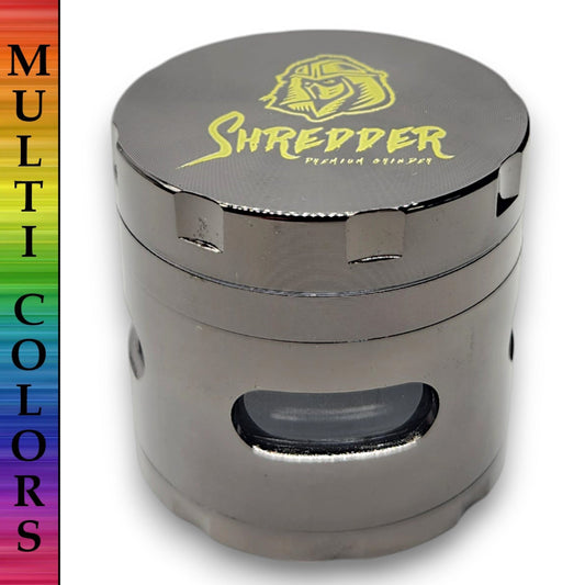 2" Shredder Window Metal 4 Piece Grinder