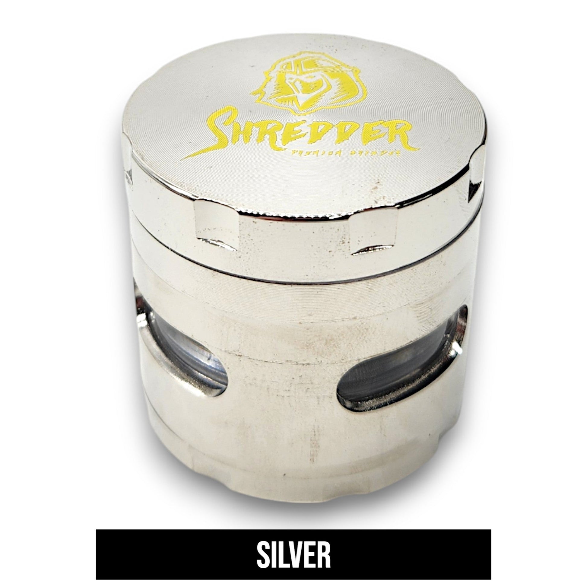 2" Shredder Window Metal 4 Piece Grinder