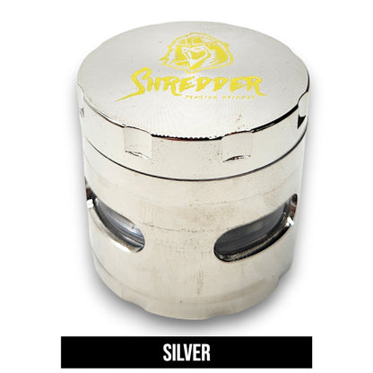 2" Shredder Window Metal 4 Piece Grinder