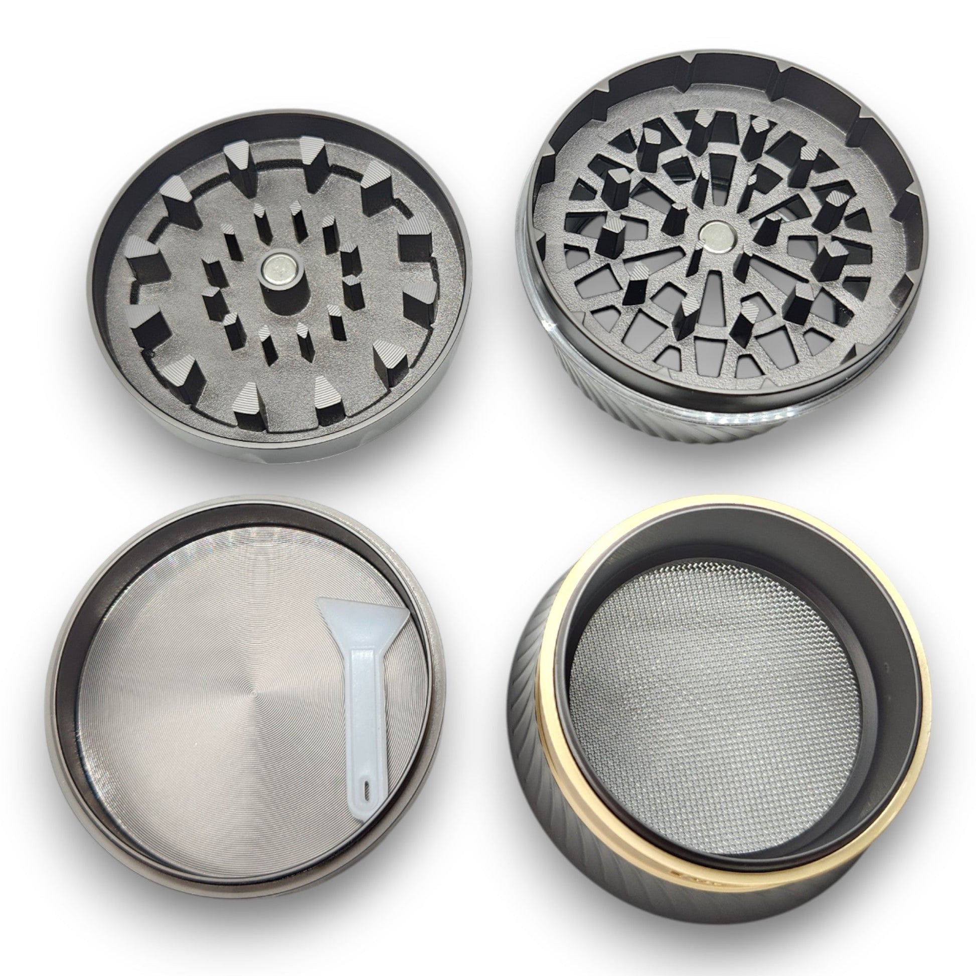 2" Yocan Whirly 4 Piece Zinc Alloy Grinder
