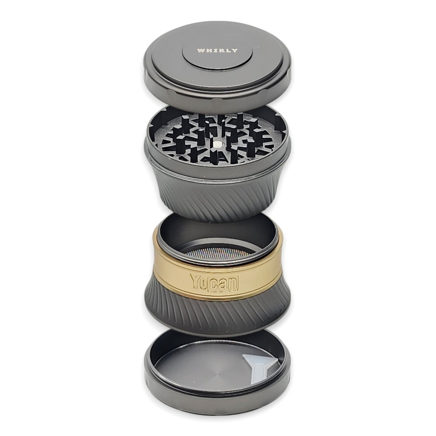 2" Yocan Whirly 4 Piece Zinc Alloy Grinder