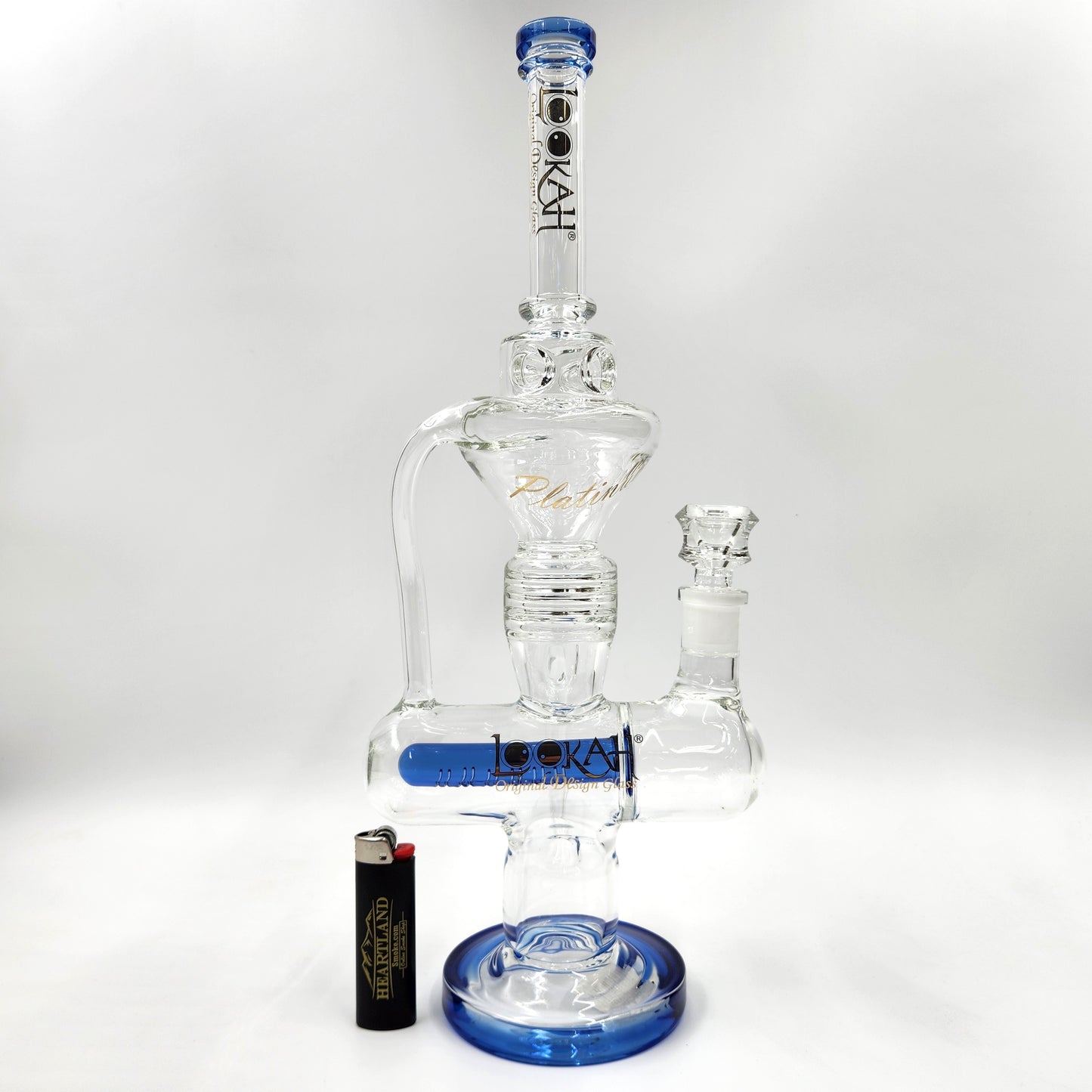 17" Lookah Recycler Inline Percolator Bong