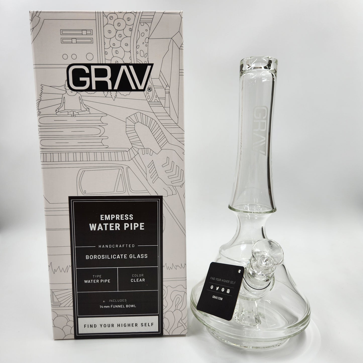 GRAV 13" Empress Beaker Bong