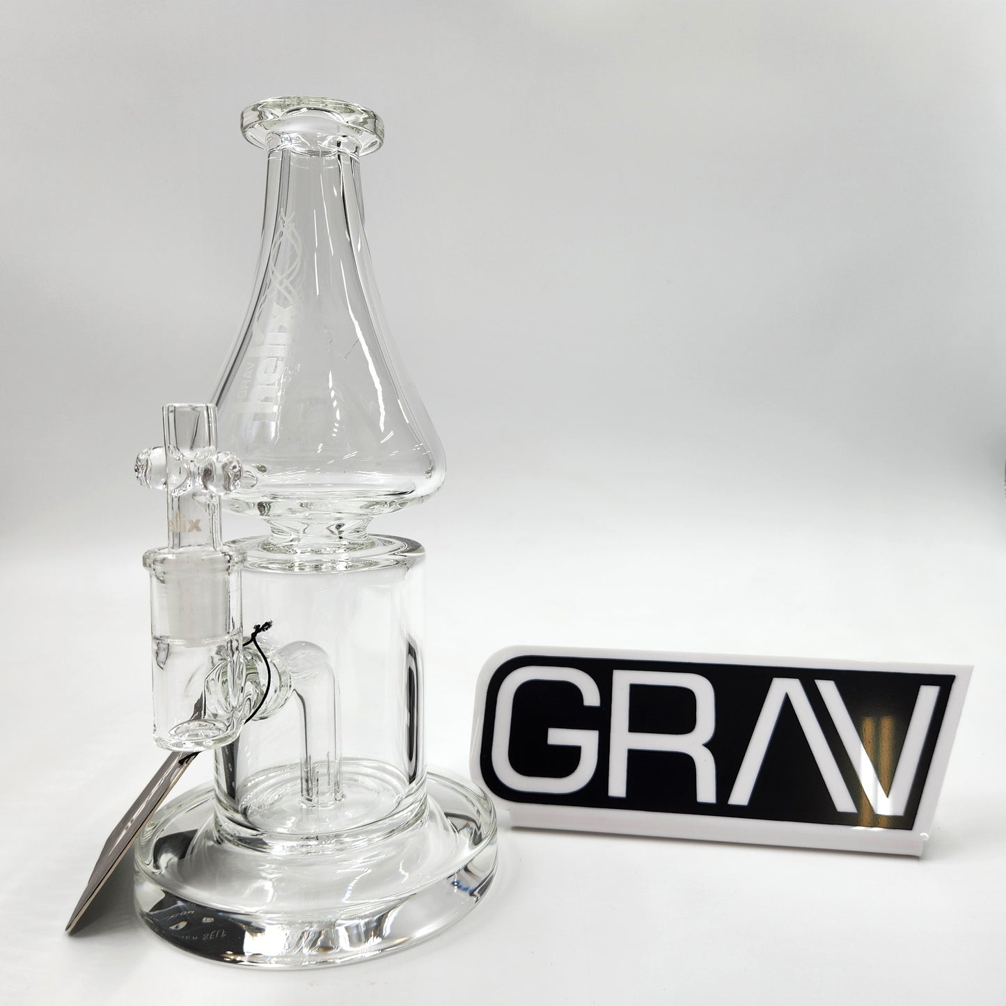 GRAV 9" Helix Straight Base Bong