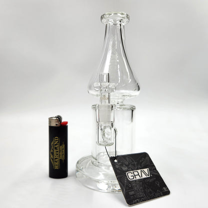 GRAV 9" Helix Straight Base Bong