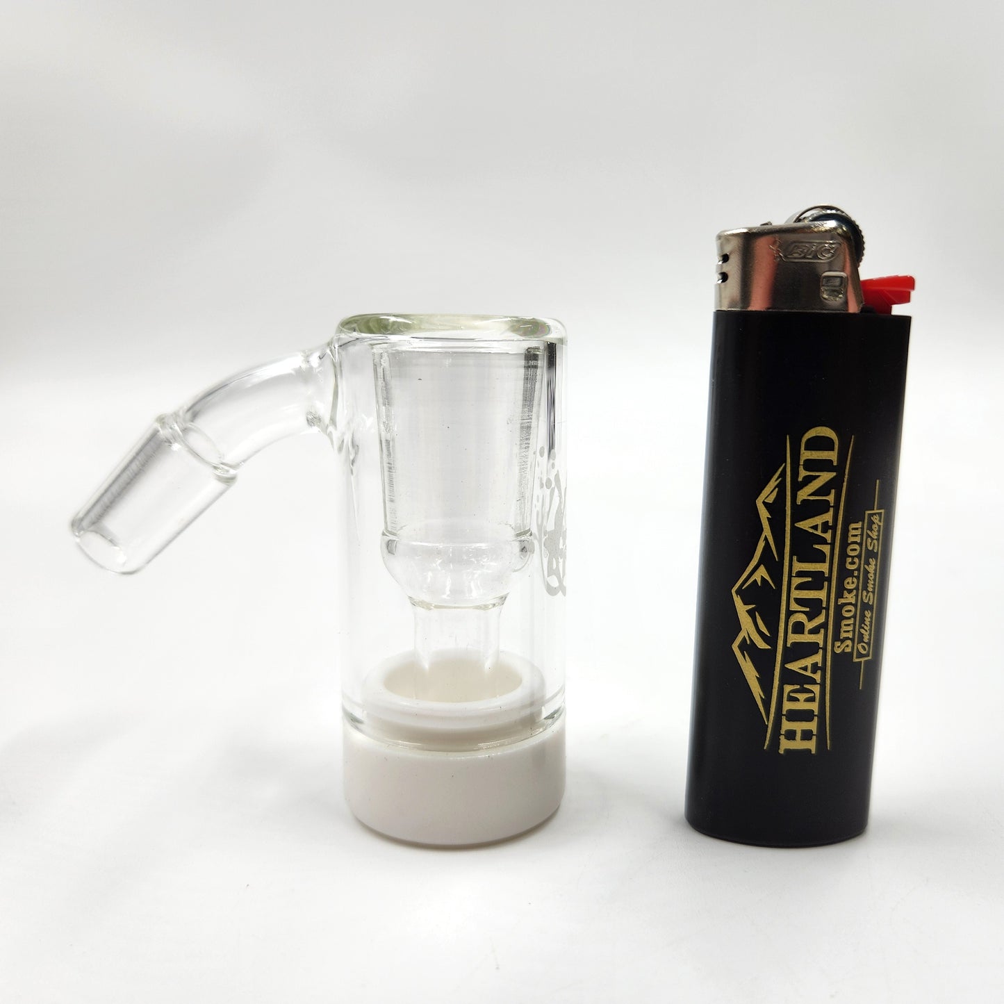 Pulsar Oil Reclaimer with Storage 45 deg 19mm male slide / 14mm male to bong