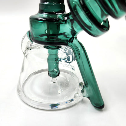 6" Diamond Recycler Bubbler Bong