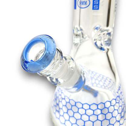 12" Diamond 9mm Heavy Duty Beaker Bong