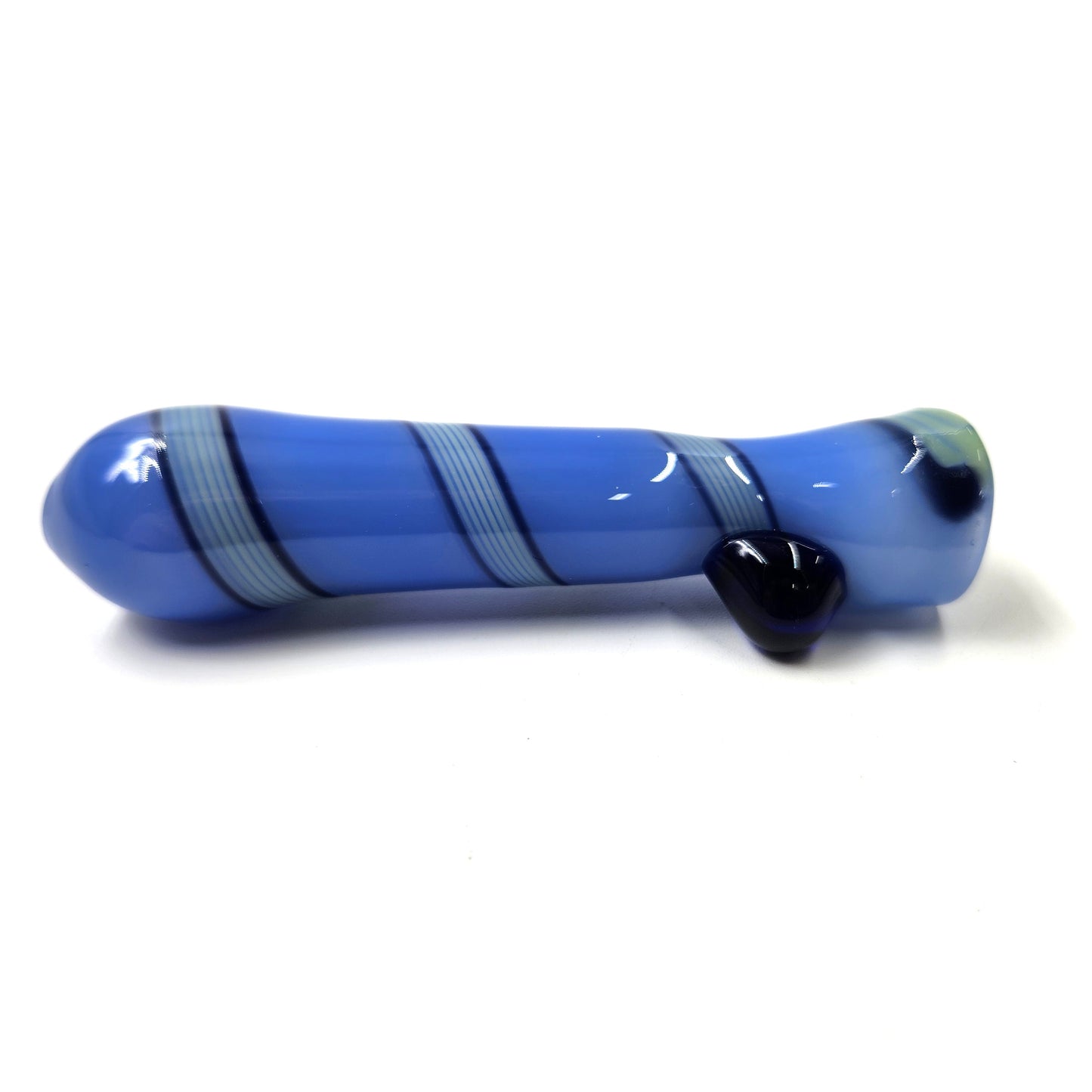 3.5" Blue Twist Chillum