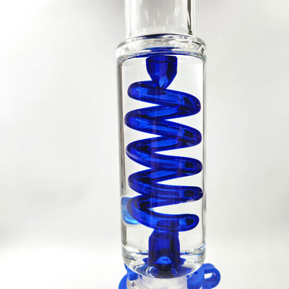 19" Phoenix Star Freezable Glycerin Showerhead Perc Beaker Bong