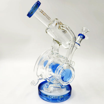 10" Lookah Recycler Bong