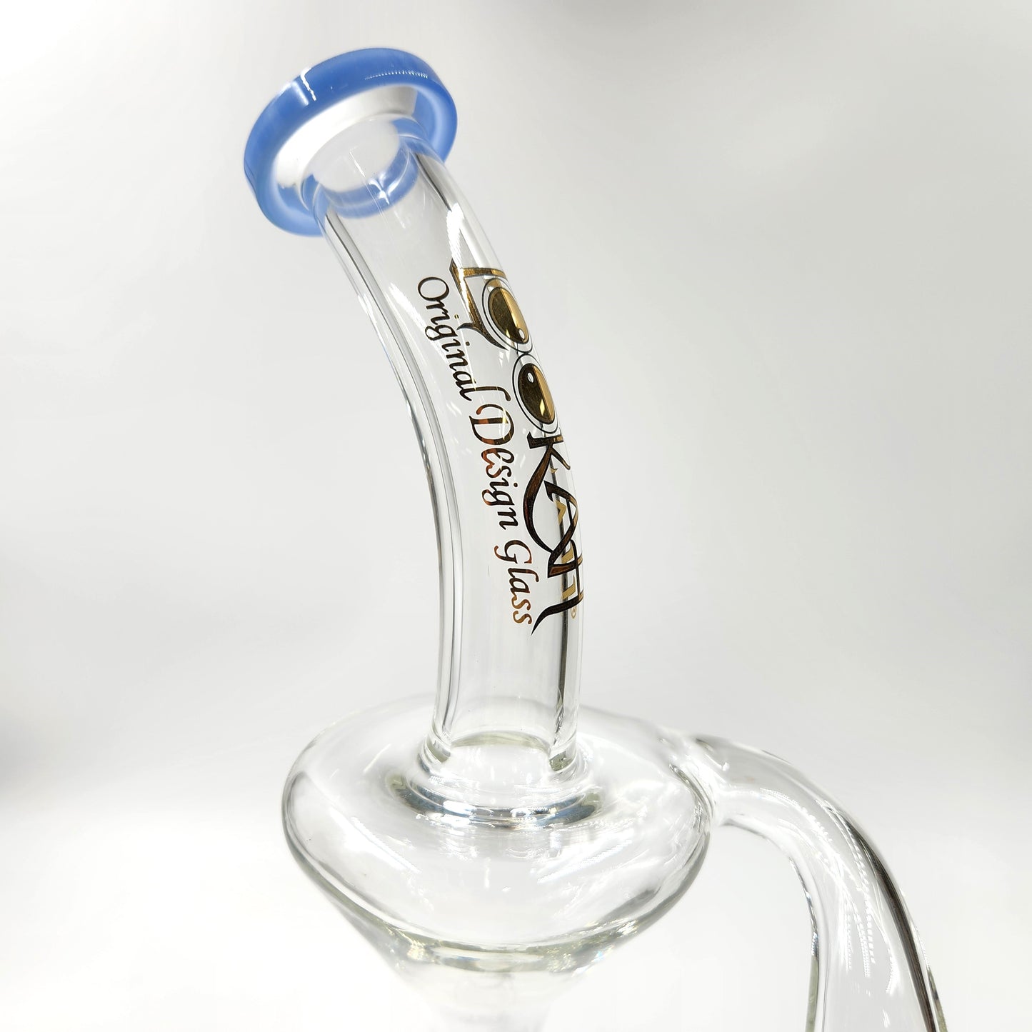 18" Lookah Platinum Barrel Recycler Bong