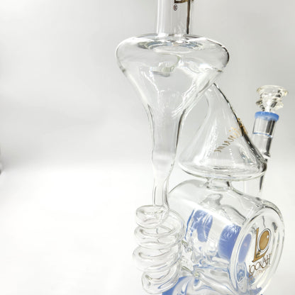 18" Lookah Platinum Barrel Recycler Bong