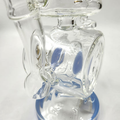 18" Lookah Platinum Barrel Recycler Bong