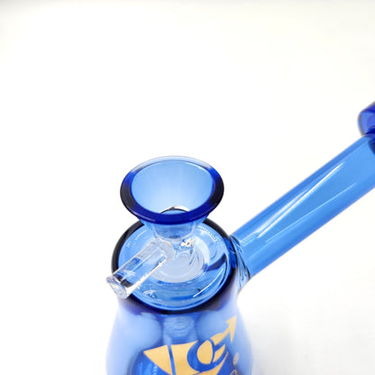 4-1/2" Diamond Full Color Glass Bubbler