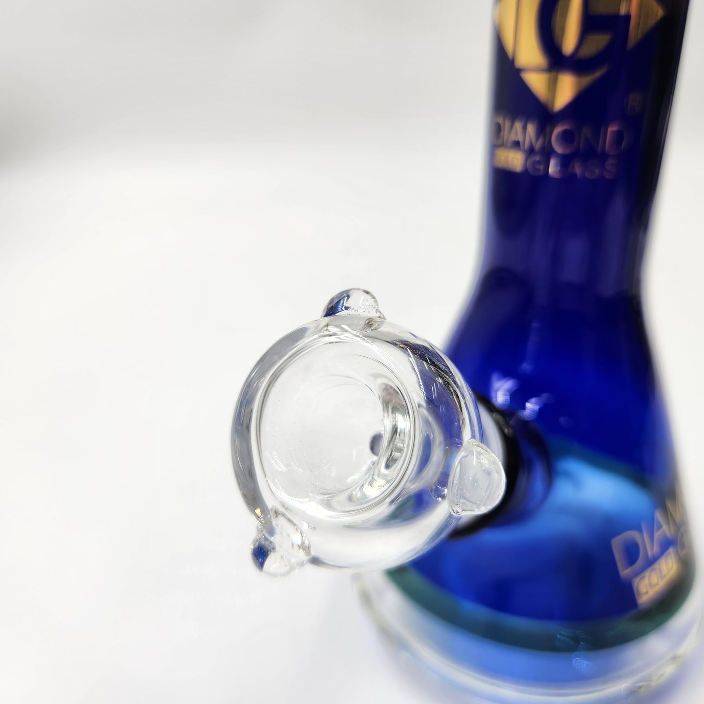 8" Boss Color Design Flat Mouth Beaker Bong