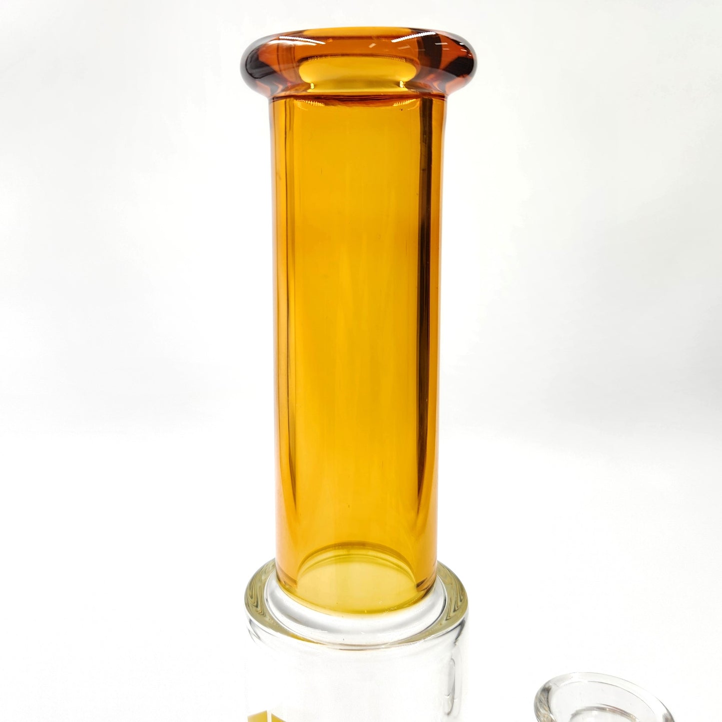 11" Diamond Glass Straight Tube Percolator Bong