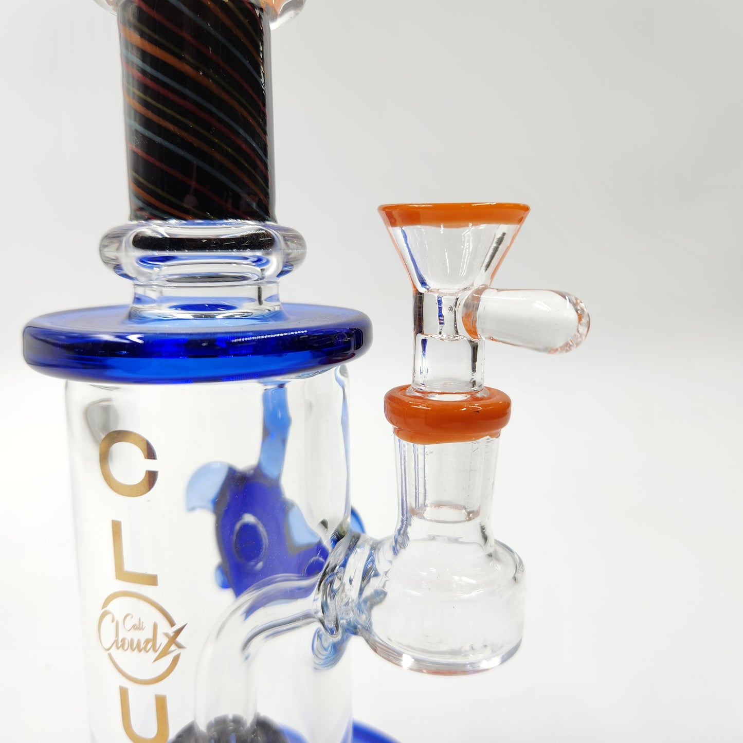 9" Cali CloudX Artisan Turtle Bong